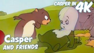 Casper The Colour Changing Ghost  | Casper and Friends in 4K | 1.5 Hour Compilation | Cartoon