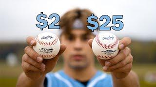 $2 VS $25 Baseball (Is It Worth It?)