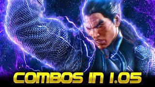 How To Do Kazuya's New Combos... EWGF LINKS