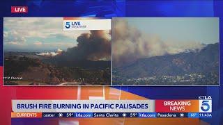 Live KTLA 5 Coverage: Palisades Fire in LA destroys homes