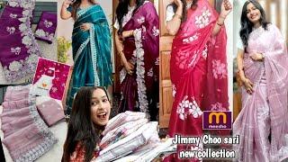Meesho Jimmy Choo Sarees new collection review and haul /meeso saree haul /Jimmy Choo saree //