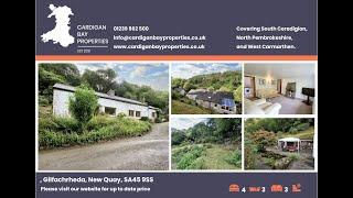 Property For Sale - Detached 4 bed house near New Quay, West Wales