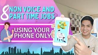 8 Non Voice & Part Time Jobs Using Your Phone