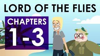 Short Lord of the Flies Plot Summary - Chapters 1-3 - Schooling Online