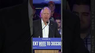 Tim Walz on Elon Musk supporting Trump: "He's a dips**t"
