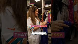 Aastha Gill's Mom Is Every Desi Mom Ever! | Hauterrfly #aasthagill #closettour #mom