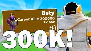 I Hit 300,000 KILLS in Roblox Arsenal