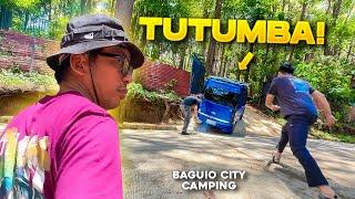 HARDEST CAMPER VAN EXPERIENCE IN BAGUIO |  Foggy & Cold Camping