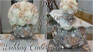 DIY | GLAM WEDDING CENTERPIECE | DIY WEDDING DECORATIONS | DIY TUTORIAL