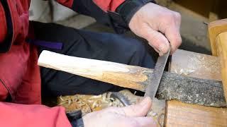 Make a Rustic Wood Shoe Horn