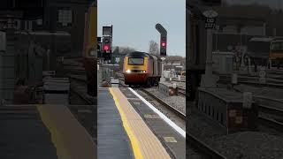 HST Class 43 Colas Rail  43257 & 43724 0Z45 0955 Rugby Depot Access Line - Rugby Depot Access Line