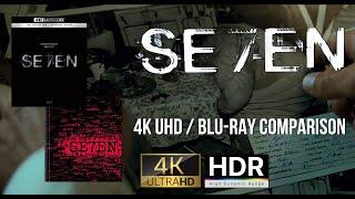 Se7en (Seven) 4K UHD HDR (2025) / Blu-ray (2010) Comparison