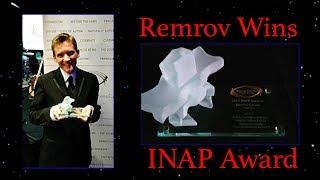 Autistic Artist Remrov Wins International INAP Award