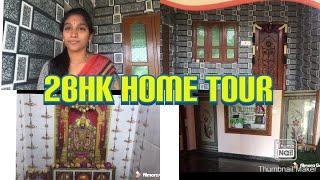 2bhk home tour|| living room tour