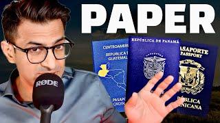 The Easiest Paper Residency That Leads To The Fastest Second Passport