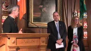 Israeli Ambassadors honoured by Diplomats in Ireland