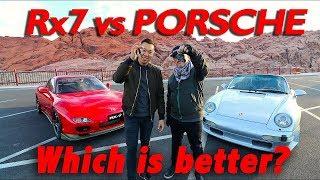 FULL REVIEW MAZDA RX7 VS  PORSCHE 993