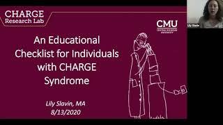 An Educational Checklist for Individuals with CHARGE Syndrome Presentation for Parents