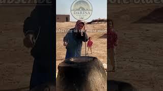 Iranian nomadic woman preparing ......  #iraniannomadiclifestyle  #hardlife #amazing #sholiz