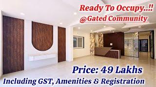 Super Deluxe Gated Community Lifestyle Apartment || Brand New 2 & 3 Bhk Flats For Sale Hyderabad