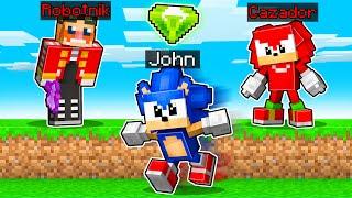 Minecraft: SONIC vs ASESINO   MINECRAFT SPEEDRUN vs ROBOTNIK y KNUCKLES