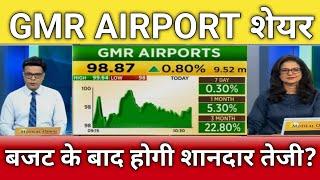 GMR AIRPORT share letest news | gmr infra share anelysis | GMR airport share next Target