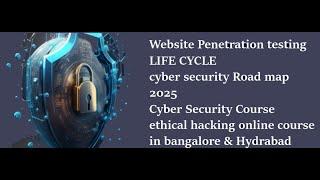 Website Penetration Testing Life Cycle | Cyber Security Course | Hacking 100% job Oriented course