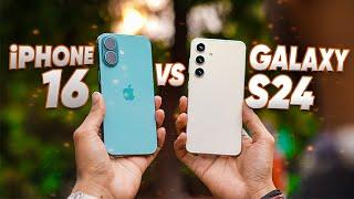 iPhone 16 vs Samsung S24 - Best Compact Powerful Flagship 2024 !!