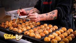 Amazing skill of Takoyaki & Okonomiyaki