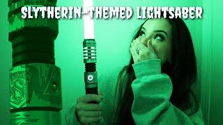 MOST EXPENSIVE & REALISTIC LIGHTSABER EVER (Sabertrio Vahlken Unboxing/Spin Test)