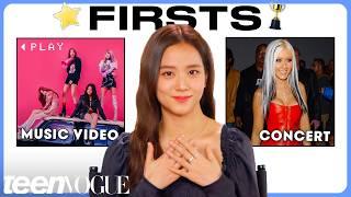 BLACKPINK's Jisoo Remembers Her "Firsts"  | Teen Vogue