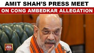 HM Amit Shah's Press Conference Full: Alleges Congress On Detorting Speech | India Today