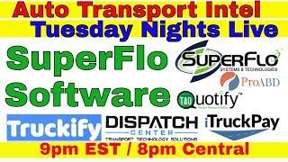 SuperFlo Car Shipping Software: ProABD Dispatch Center Truckify iTruck