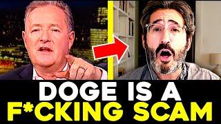 Sam Seder TORCHES Piers Morgan’s MAGA Clowns Over DOGE SCAM!