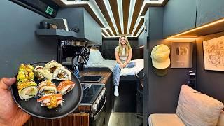 Vanlife With My Girlfriend | Making fresh Sushi