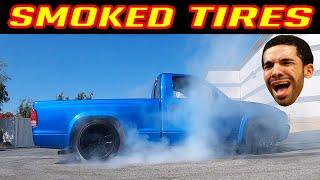 DODGE DAKOTA R/T BURNOUT | BOOSTED VLOG