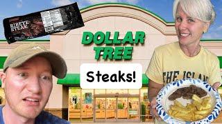 We taste tested Dollar Tree STEAKS so you don’t have to….really….you don’t have to