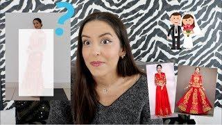 TRYING ON MY FIRST WEDDING DRESS  - Chinese Wedding Dress