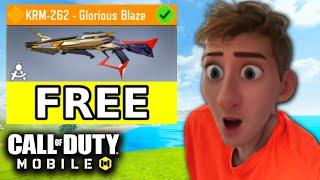 NEW FREE LEGENDARY GUN GIVEAWAY in COD MOBILE 