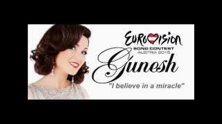 Gunesh - I believe in a miracle (Eurovision song contest 2015.National selection. Belarus)