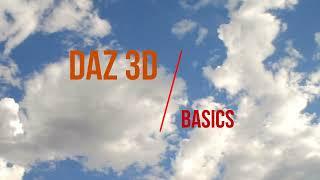 DAZ 3D Studio Sun sky environment settings