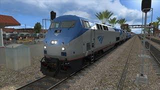 Train Simulator 2018 Amtrak#4 The Soutwest Chief Los Angeles-Fullerton