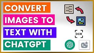 How To Convert Image To Text Using ChatGPT Code Interpreter?