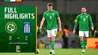 HIGHLIGHTS | Ireland 0-2 Greece | UEFA Nations League