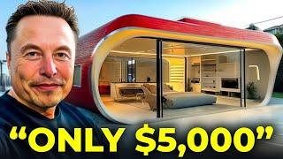 Elon Musk: ''I Am Releasing Tesla's CHEAPEST House That Will END The Housing Crisis!''