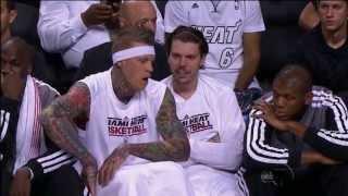 Miami's Mike Miller Likes Birdman's "Dr. J" Reverse