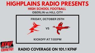 Oberlin Football vs Hill City