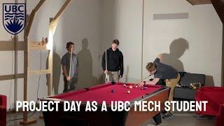 we spent all day on this project - UBC Day in the Life