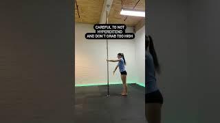 How to do a True Grip Handspring// Pole Dance Tutorial