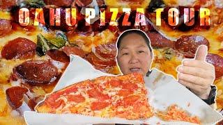 One Bite...The Ultimate Thin Crust PIZZA Tour On Oahu 